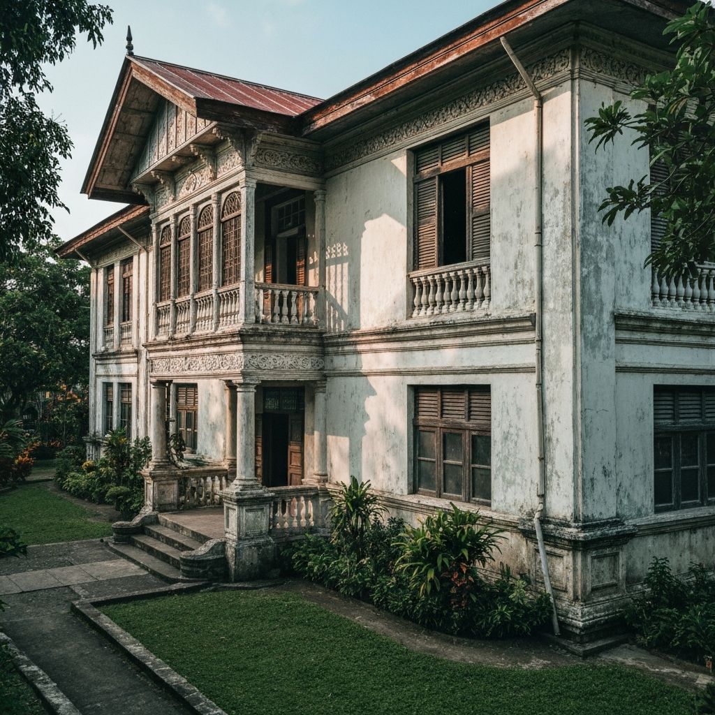 Rizal Shrine in Calamba showing the ancestral house